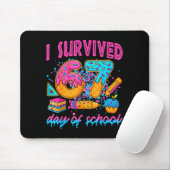 I Survived 67 Days Of School Ice Cream Drip Six Se Mousepad (Mit Mouse)