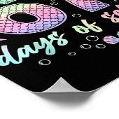 I Survived 67 Days Of School Mermaid Coquette Bow Poster (Ecke)