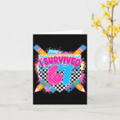 I Survived 67 Days Of School Pencil Drip Six Seven Karte (Gelbe Blume)