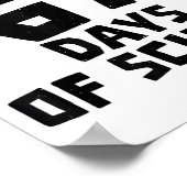 I Survived 67 Days Of School - Quote Student Life  Poster (Ecke)