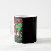 I Survived 67 Days Of School Six Seven Christmas S Kaffeetasse (Vorderseite Links)