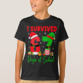 I Survived 67 Days Of School Six Seven Christmas S T-Shirt (Vorderseite)