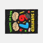 I Survived 67 Days Of School Six Seven Meme Studen Fleecedecke (Vorderseite (Horizontal))