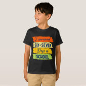 I Survived 67 Days Of School Six Seven Meme Studen T-Shirt (Vorne ganz)