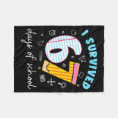 I Survived 67 Days Of School Six Seven Meme Teache Fleecedecke (Vorderseite (Horizontal))