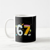 I Survived 67 Days Of School Six Seven Meme Teache Kaffeetasse (Links)