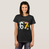 I Survived 67 Days Of School Six Seven Meme Teache T-Shirt (Vorne ganz)