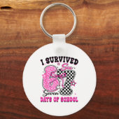 I Survived 67 Days Of School Six Seven Teachers St Schlüsselanhänger (Vorderseite)