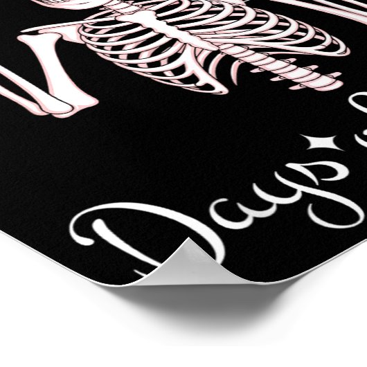 I Survived 67 Days Of School Skeleton Student Teac Poster (Ecke)