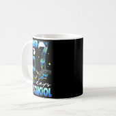 I Survived 67 Days Of School Soccer Boys Kids Six  Kaffeetasse (Vorderseite Links)