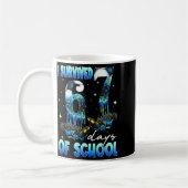 I Survived 67 Days Of School Soccer Boys Kids Six  Kaffeetasse (Links)
