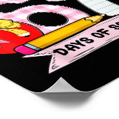 I Survived 67 Days Of School Student Humor Design Poster (Ecke)