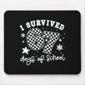 I Survived 67 Days Of School Students Teachers 100 Mousepad (Vorne)