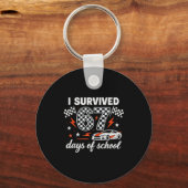 I Survived 67 Days Of School Students Teachers 100 Schlüsselanhänger (Vorderseite)