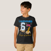 I Survived 67 Days Of School Students Teachers 100 T-Shirt (Vorne ganz)