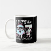 I Survived 67 Days Of School Teacher Student Leopa Kaffeetasse (Links)