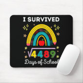I Survived 67 Days Of School Teachers Students Six Mousepad (Mit Mouse)