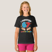 I Survived 67 Days of School Teachers Students T-S T-Shirt (Vorne ganz)