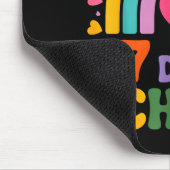 I Survived 67 Days Of School Tie Die Rainbow Lover Mousepad (Ecke)