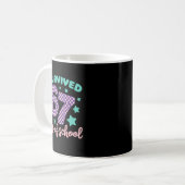 I Survived 67 Days Of School Varwave 6-7 Kaffeetasse (Vorderseite Links)
