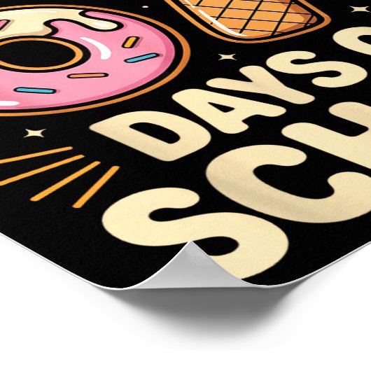 I Survived 67 Days Of School With A Funny Ice Crea Poster (Ecke)