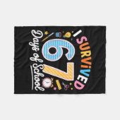 I Survived 67 Days School Funny Six Seven Meme Tea Fleecedecke (Vorderseite (Horizontal))
