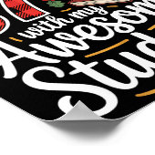 I Survived 67 Days With My Awesome Student Teacher Poster (Ecke)