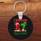 I Survived 67 Six Seven Days Of School Teacher Chr Schlüsselanhänger (Vorderseite)