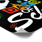 I Survived 6 7 Days Of School With Hands Funny Mem Poster (Ecke)