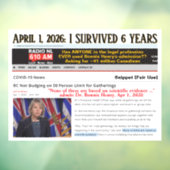 I Survived 6 Years by RoseWrites  Fensteraufkleber (Blatt 3)