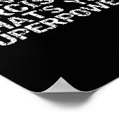 I Survived A Narcissist What's Your Superwer Gift Poster (Ecke)