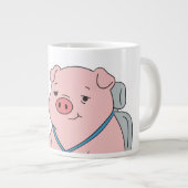I Survived Another Meeting Jumbo-Tasse (Vorderseite Rechts)