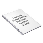 I Survived Another Meeting Notizblock (Rechte Seite)