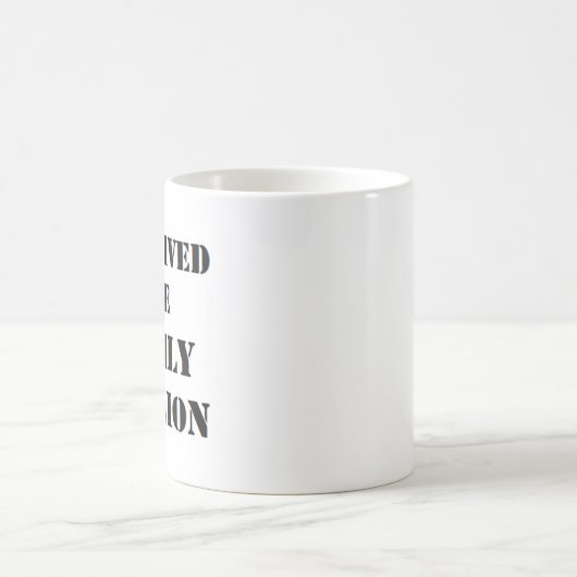 i survived family reunion kaffeetasse (Mittel)