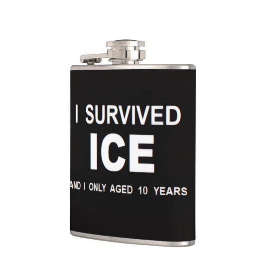I Survived ICE  Flachmann (Links)