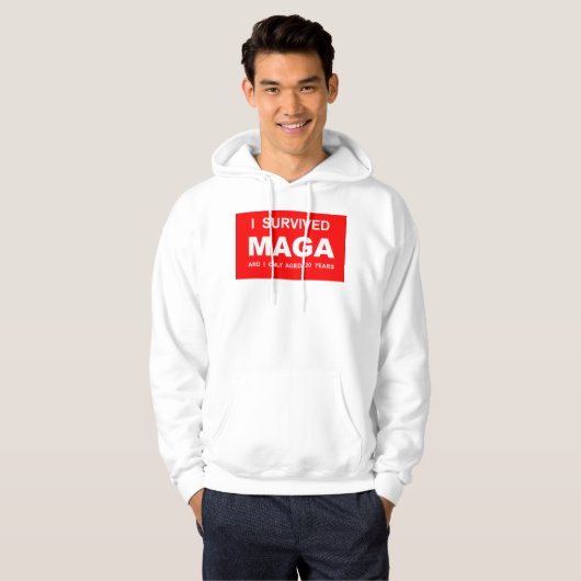 I Survived MAGA  Hoodie (Vorne ganz)