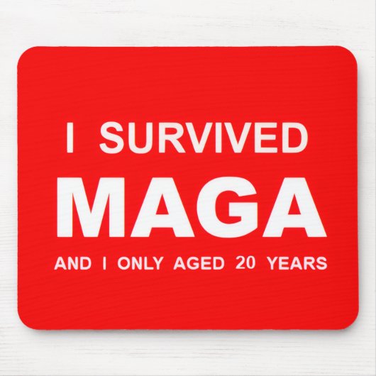 I Survived MAGA  Mousepad (Vorne)