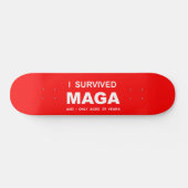 I Survived MAGA  Skateboard (Horizontal)