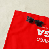 I Survived MAGA  Strandtuch (Beispiel)