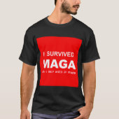 I Survived MAGA T-Shirt (Vorderseite)
