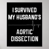 I Survived My Husbands Aortic Dissection  Poster (Vorne)
