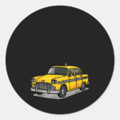 I Survived My Trip To Nyc Runder Aufkleber (Vorderseite)