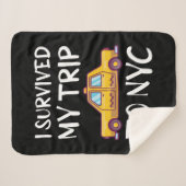 I Survived My Trip To NYC Sherpadecke (Vorderseite (Horizontal))