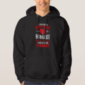 I Survived Open Heart Surgery Bypass Surgery Recov Hoodie (Vorderseite)