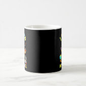 I Survived Six Seven Days Of School Cute Frog Stud Kaffeetasse (Mittel)