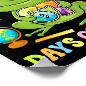 I Survived Six Seven Days Of School Cute Frog Stud Poster (Ecke)