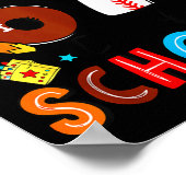 I Survived Sixty Seven Days Of School Funny Baseba Poster (Ecke)