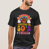 I Survived The 60s Twice Sixties 70th 70s Year Old T-Shirt (Vorderseite)
