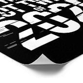 I Survived The Plot Twist Of 2025 Funny 2026 New Y Poster (Ecke)