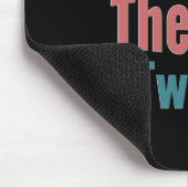 I Survived The Sixties Twice Birthday T Shirt Mousepad (Ecke)